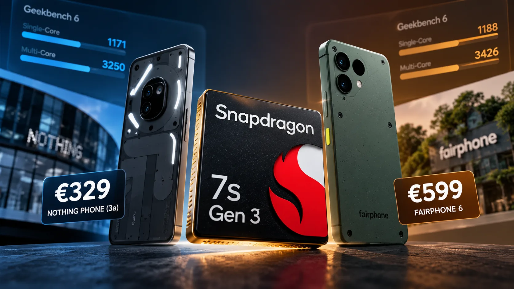 Test du chipset mobile Qualcomm Snapdragon 7s Gen 3