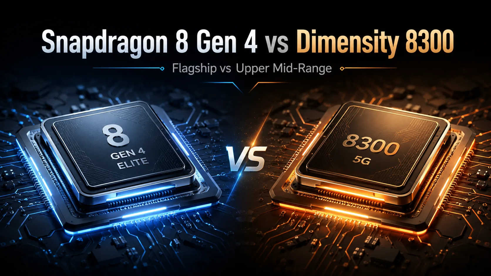 Сравнение мобильных чипсетов Qualcomm Snapdragon 8 Gen 4 vs MediaTek Dimensity 8300