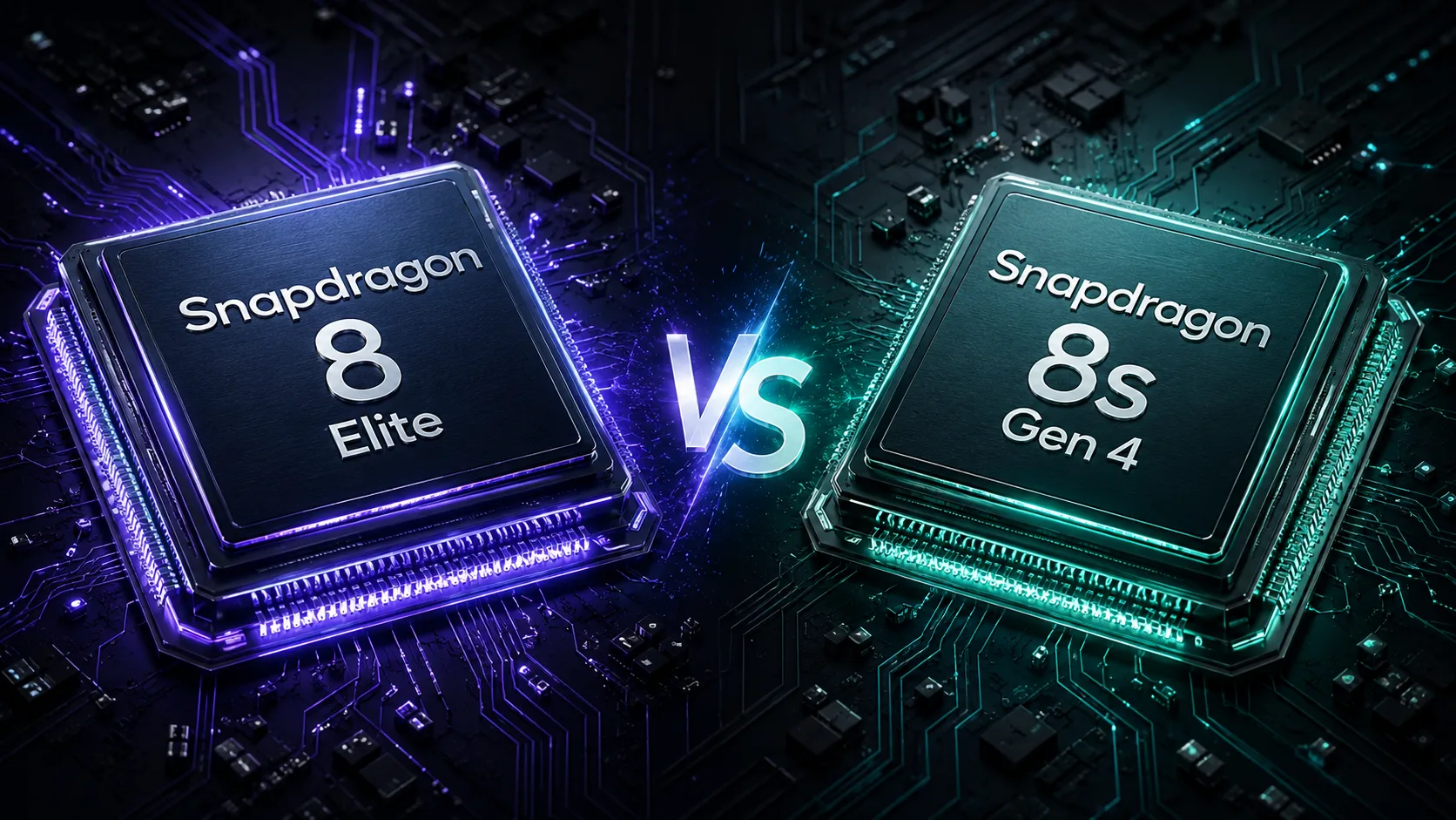 Сравнение мобильных чипсетов Qualcomm Snapdragon 8 Gen 4 vs Qualcomm Snapdragon 8s Gen 4