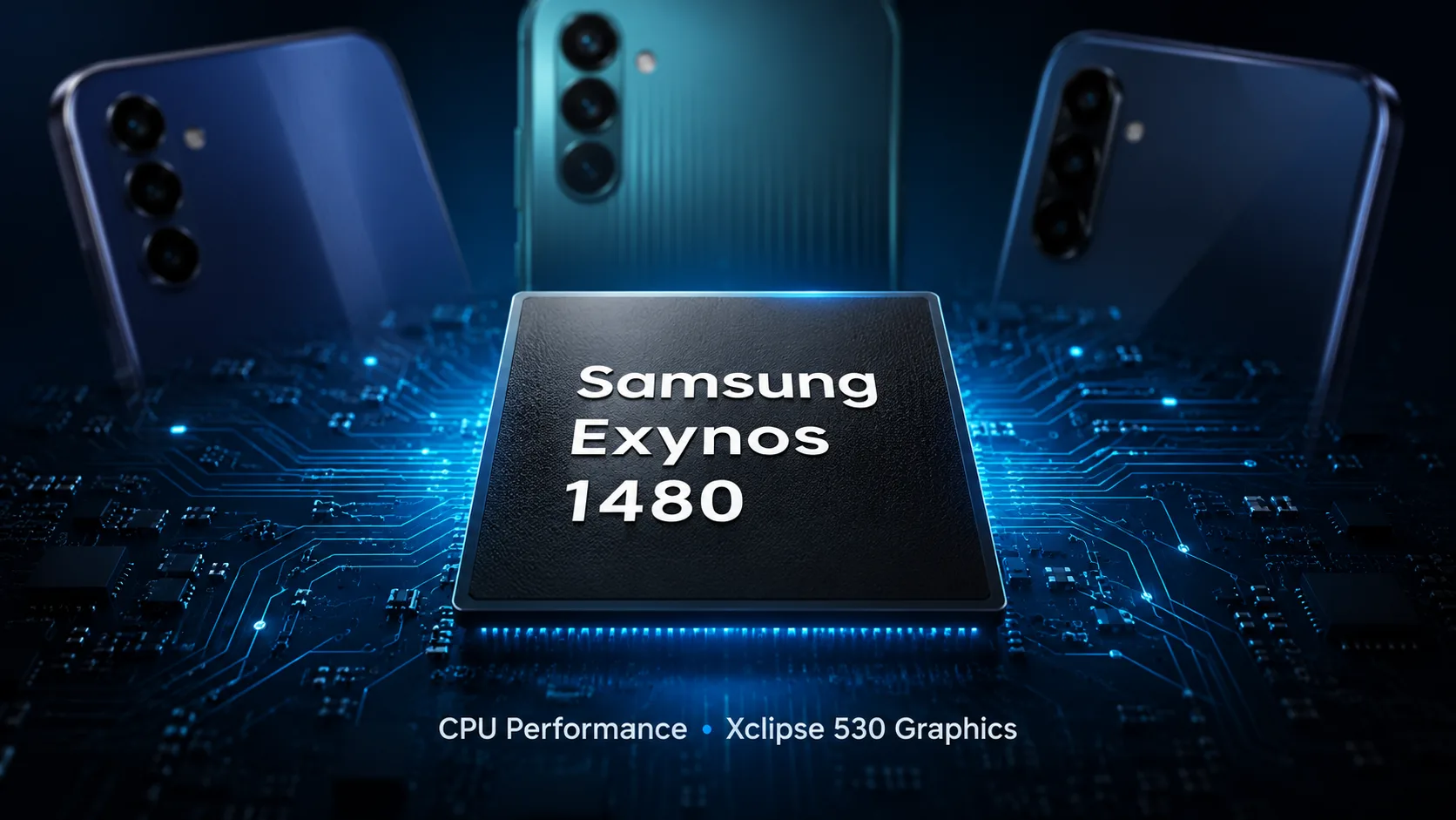 Análise do chipset móvel Samsung Exynos 1480